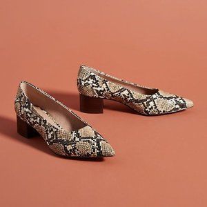 Anthropologie Seraphina Block Heels